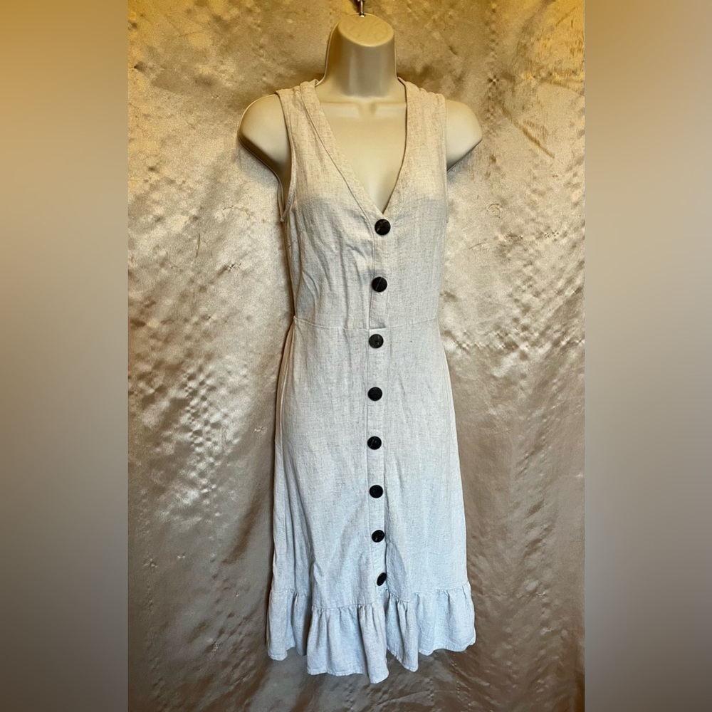 Monteau button down dress.